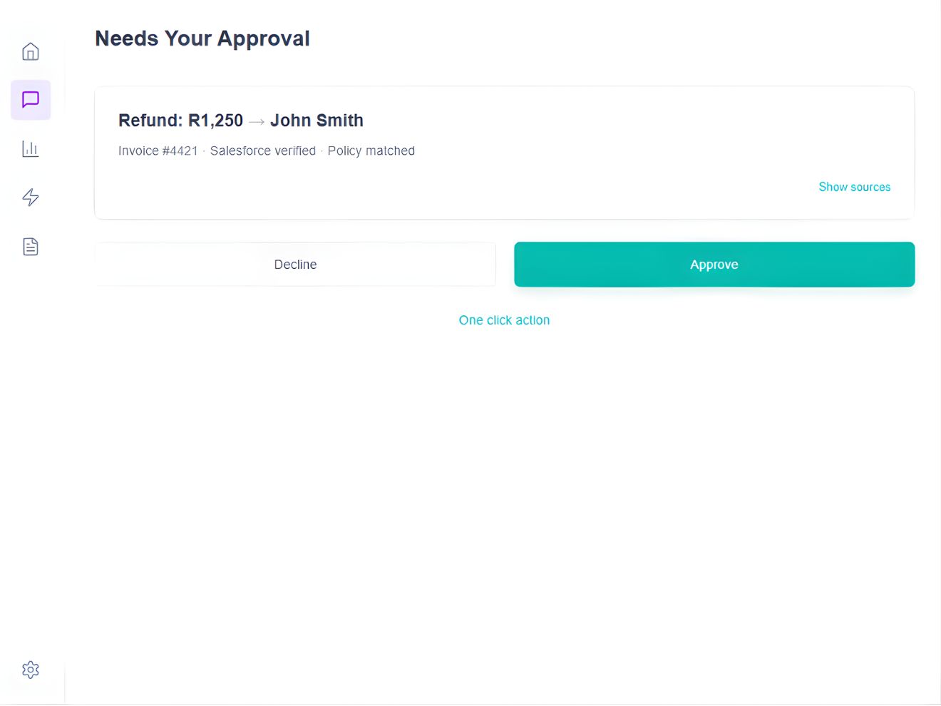 human in the loop approval