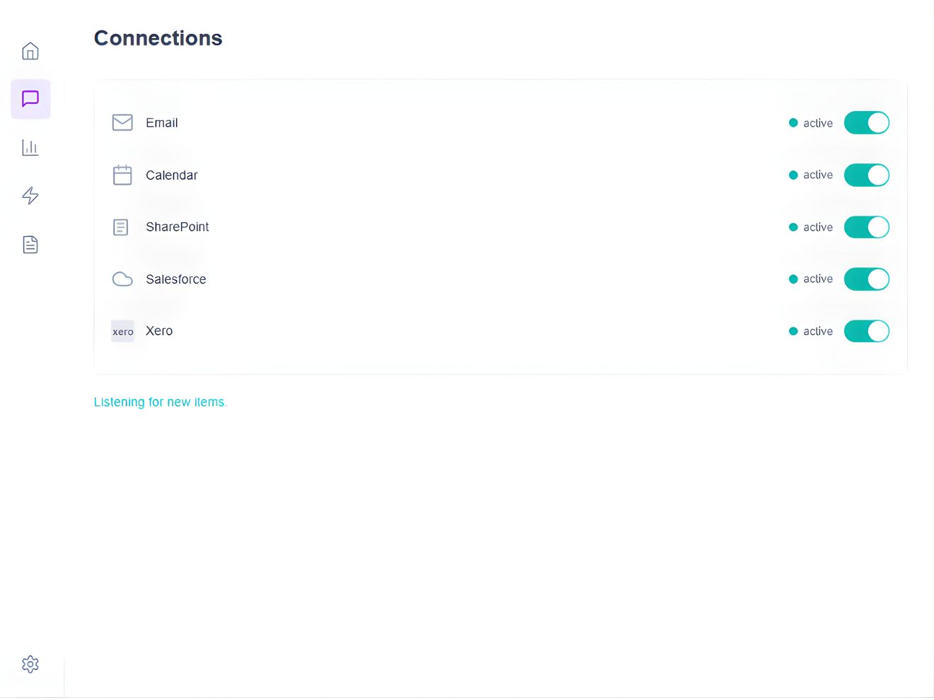 connecting agents to systems